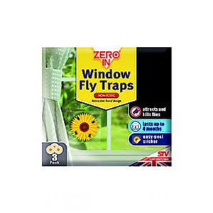 Fly Traps Floral Window